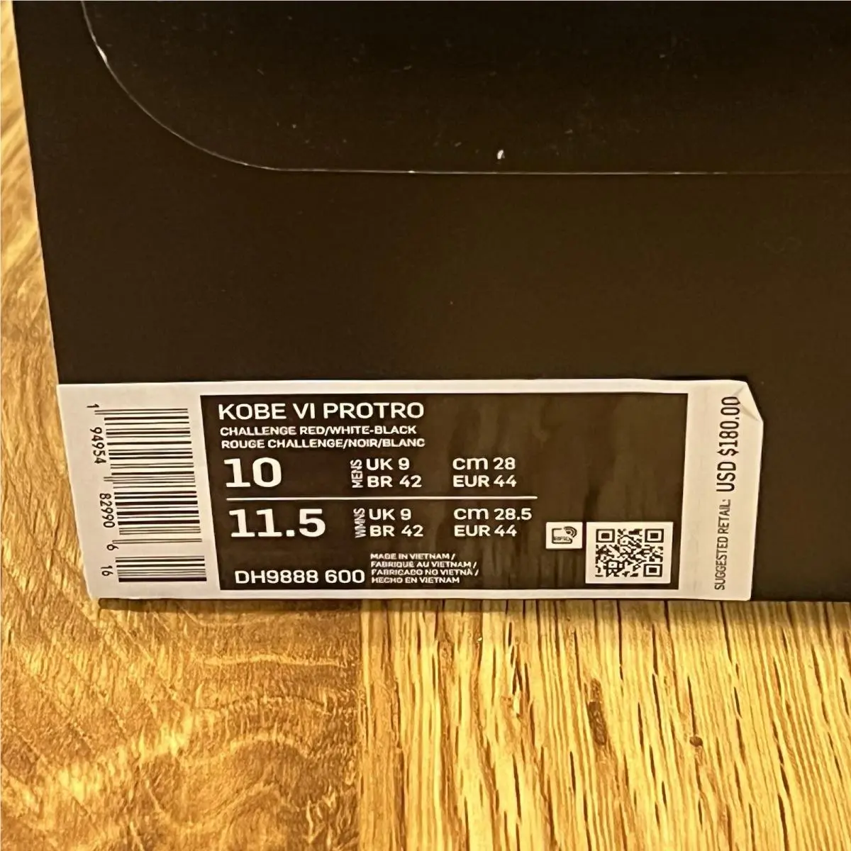 Nike shoes - Nike Kobe 6 Protro Challenge Red All-Star (2021) Sz 10M - DH9888-600 - Red 6