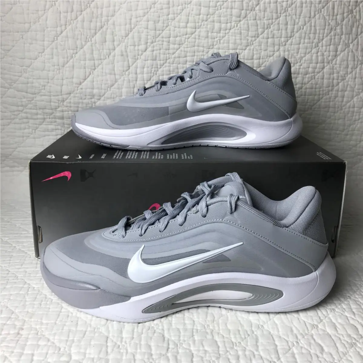 Nike shoes - Nike A`ja Wilson A`One - Wilson - HQ8500-002 - White Wolf Grey 1