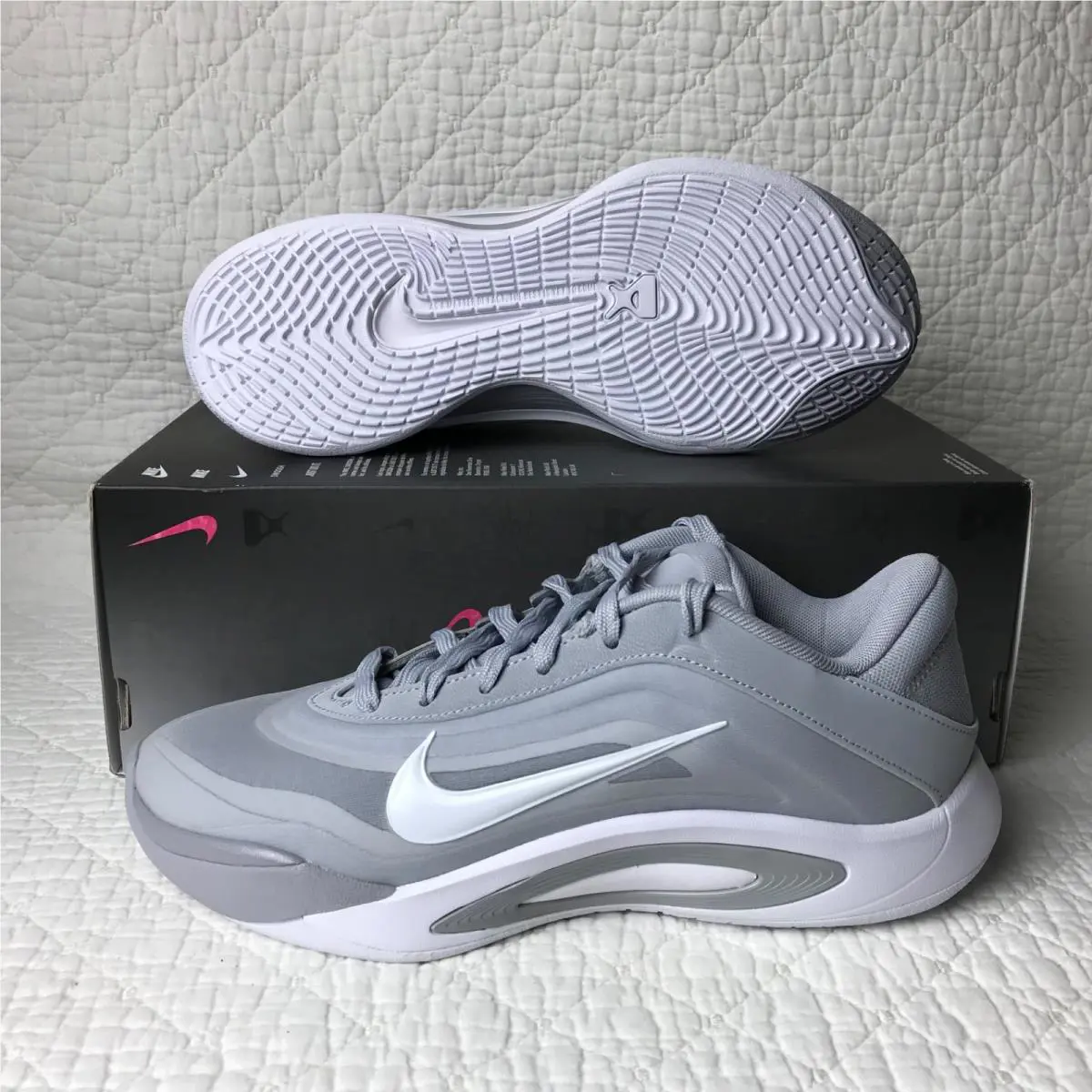 Nike shoes - Nike A`ja Wilson A`One - Wilson - HQ8500-002 - White Wolf Grey 2