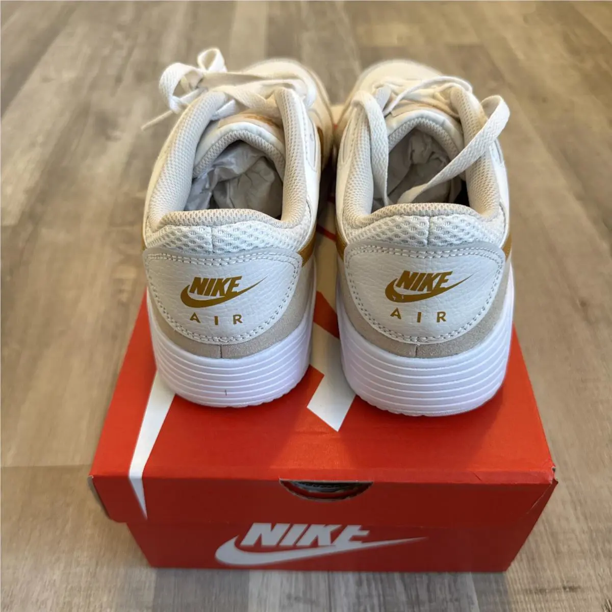 Nike shoes - Nike Air Max SC - Air Max - CW4554 004 - Phantom/Gold Suede-Sanddrift (UPC: 196149366159) 2