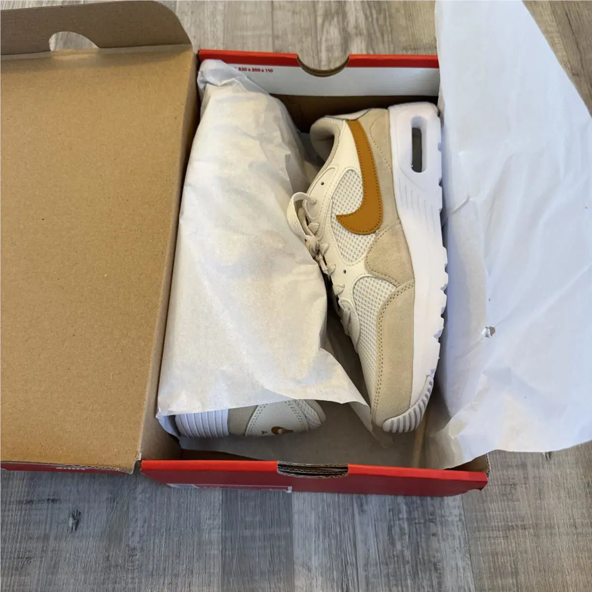 Nike shoes - Nike Air Max SC - Air Max - CW4554 004 - Phantom/Gold Suede-Sanddrift (UPC: 196149366159) 5