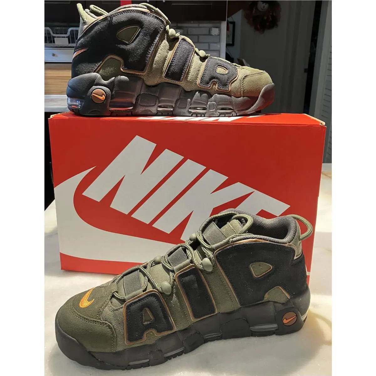 Nike shoes - Nike Air More Uptempo - Air More Uptempo - DX2669-300 - Green (UPC: 0196149825397) 0