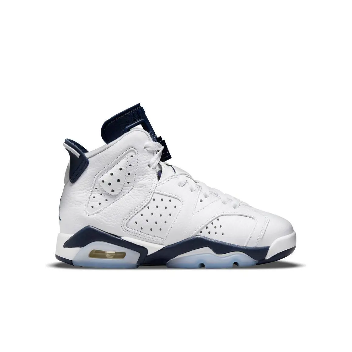 Nike shoes - Nike Kids Preschool Air Jordan 6 - 384666 141 - White Navy 0