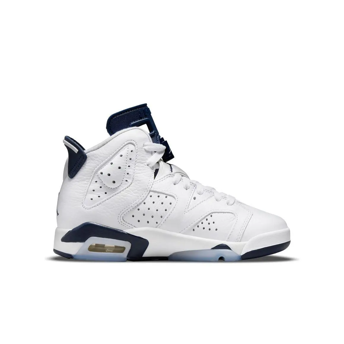 Nike shoes - Nike Kids Preschool Air Jordan 6 - 384666 141 - White Navy 1