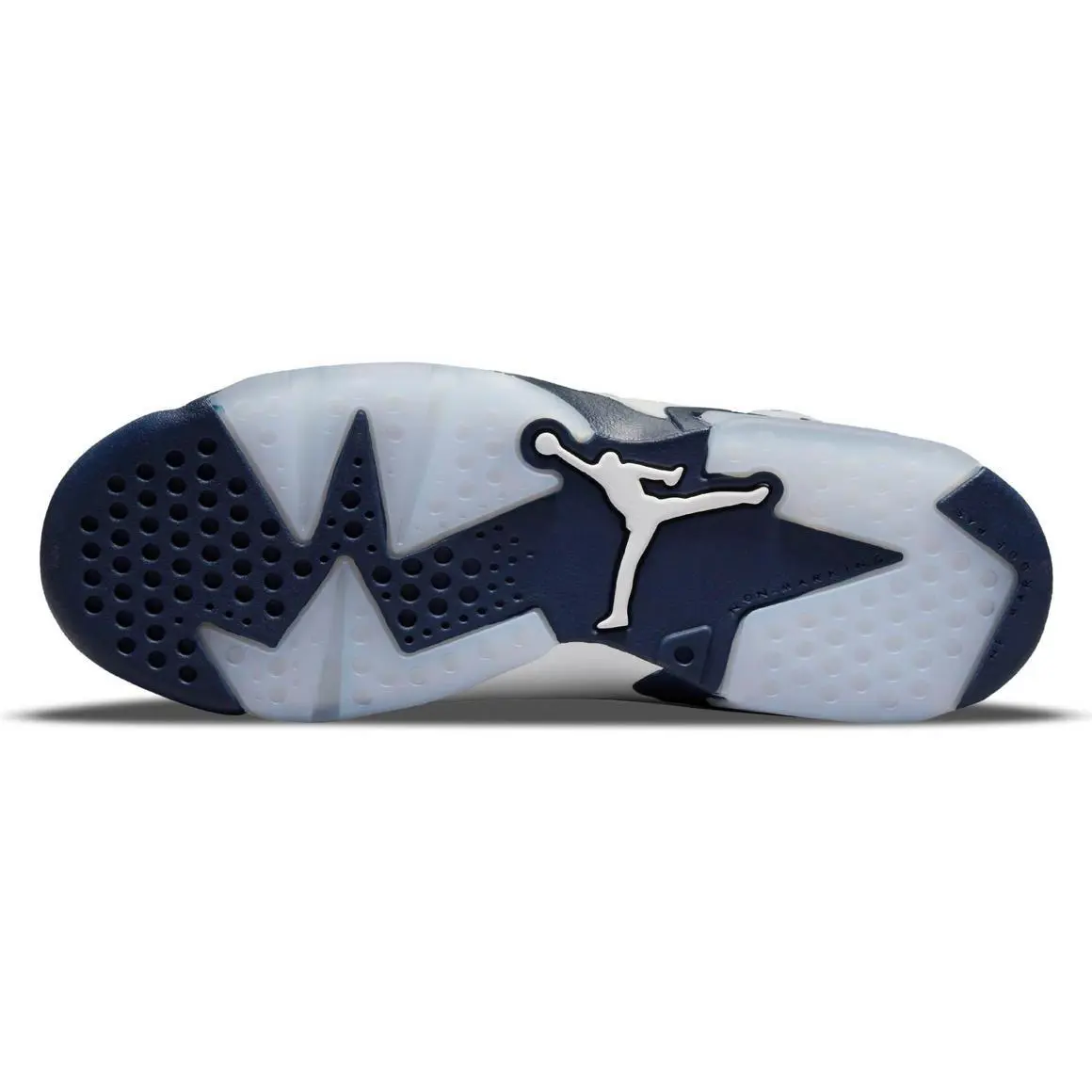 Nike shoes - Nike Kids Preschool Air Jordan 6 - 384666 141 - White Navy 4
