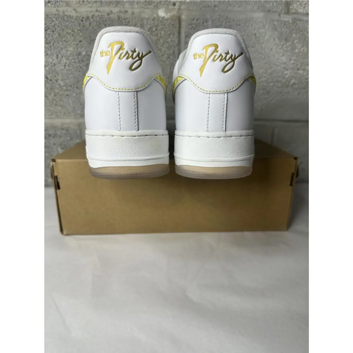 Nike shoes - Nike Air Force 1 - Air Force - BV1232-100 - Gold, Manufacturer: White/Metallic Gold-Desert 2