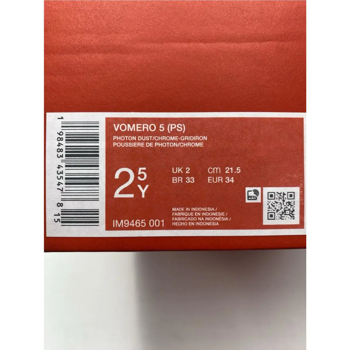 Nike shoes - Nike Vomero 5 - Vomero - IM9465 001 - Photon Dust/Chrome-Gridiron (UPC: 198483435478) 6