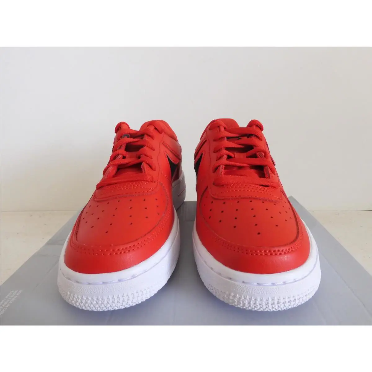 Nike shoes - Nike Air Force 1 `07 - Red (UPC: 194499673583) 1