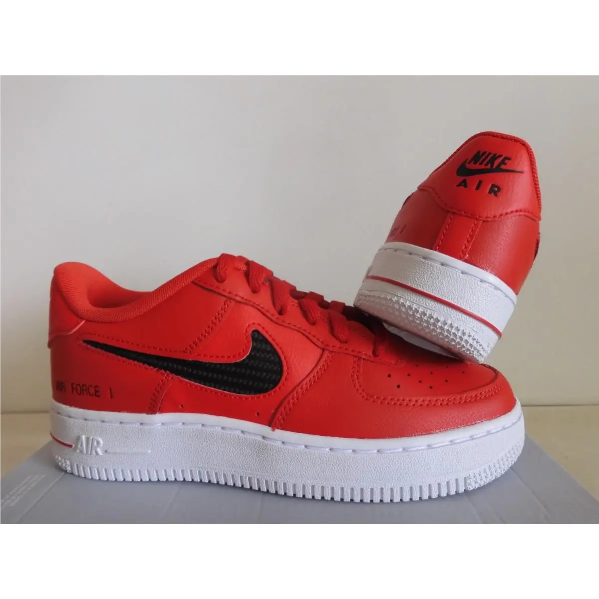 Nike shoes - Nike Air Force 1 `07 - Red (UPC: 194499673583) 1