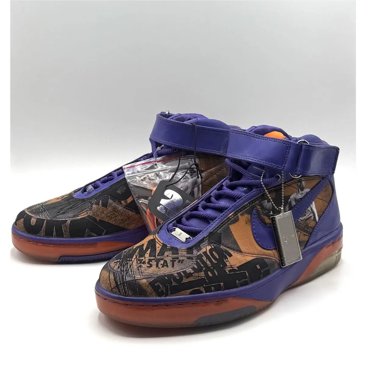 Nike shoes - Nike Air Force 25 - Air Force - 316258-851 - Purple / Orange 3