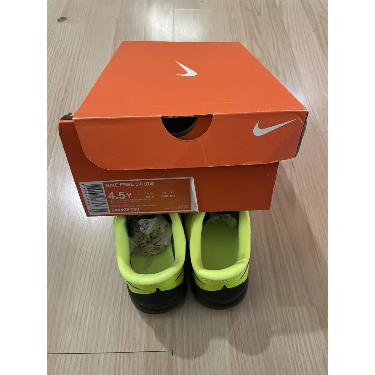 Nike shoes - Nike Free 5.0 - Free - 644428-700 - Green 6