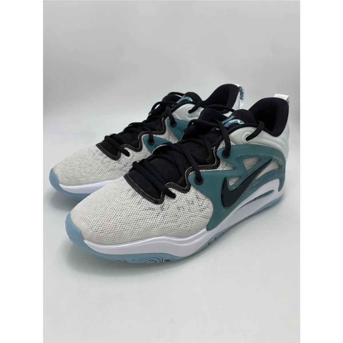 Nike shoes - Nike KD 15 - FJ1216-100 - White/Black-Volt-Photon Dust (UPC: 196608348184) 2