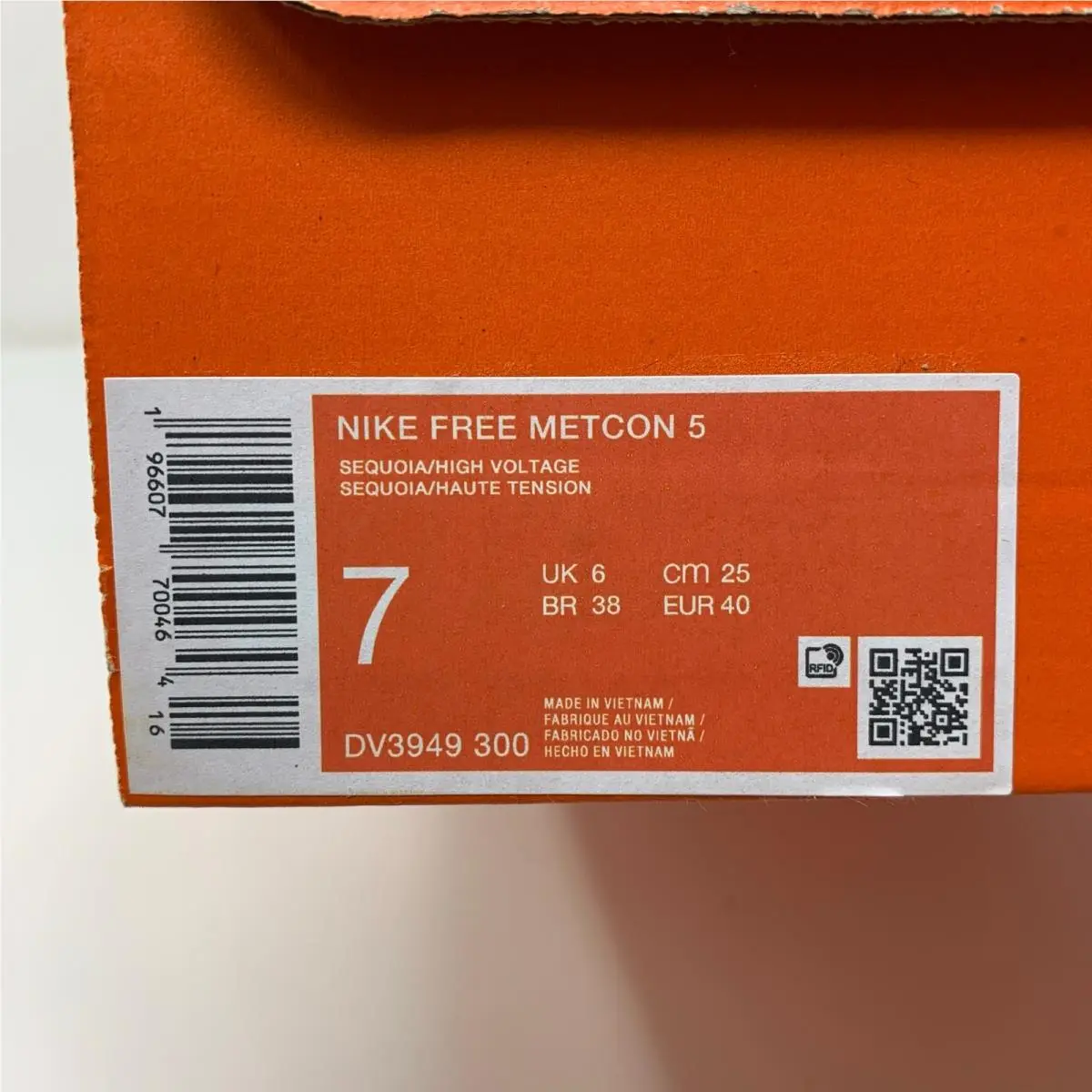 Nike shoes - Nike Free Metcon 5 - Free Metcon - DV3949-300 - Green 0