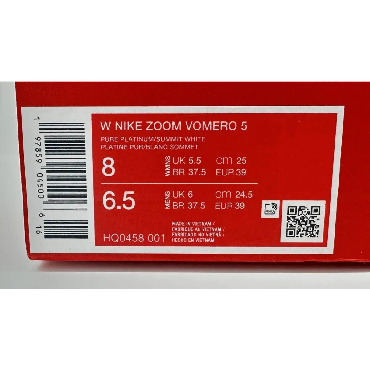Nike shoes - Nike Air Zoom Vomero 5 - HM9728-002 - Grey (UPC: 197859045006) 12