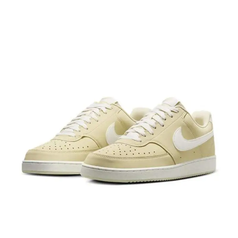 Nike shoes - Nike Court Vision Low Premium - HM9429-201 - Light Khaki/Sail (UPC: 197863830018) 8