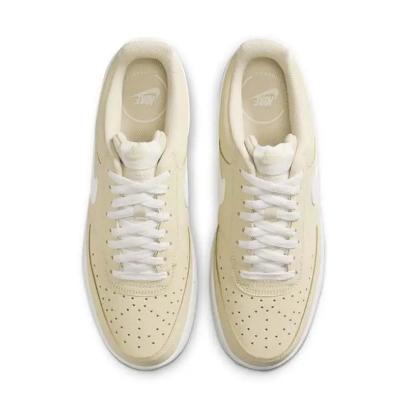Nike shoes - Nike Court Vision Low Premium - HM9429-201 - Light Khaki/Sail (UPC: 197863830018) 9