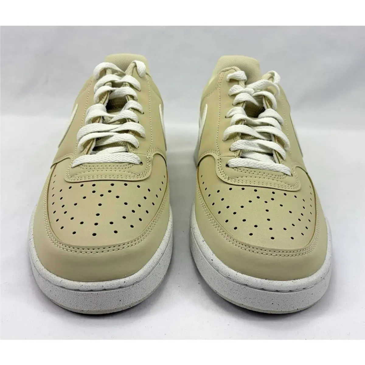 Nike shoes - Nike Court Vision Low Premium - HM9429-201 - Light Khaki/Sail (UPC: 197863830018) 1
