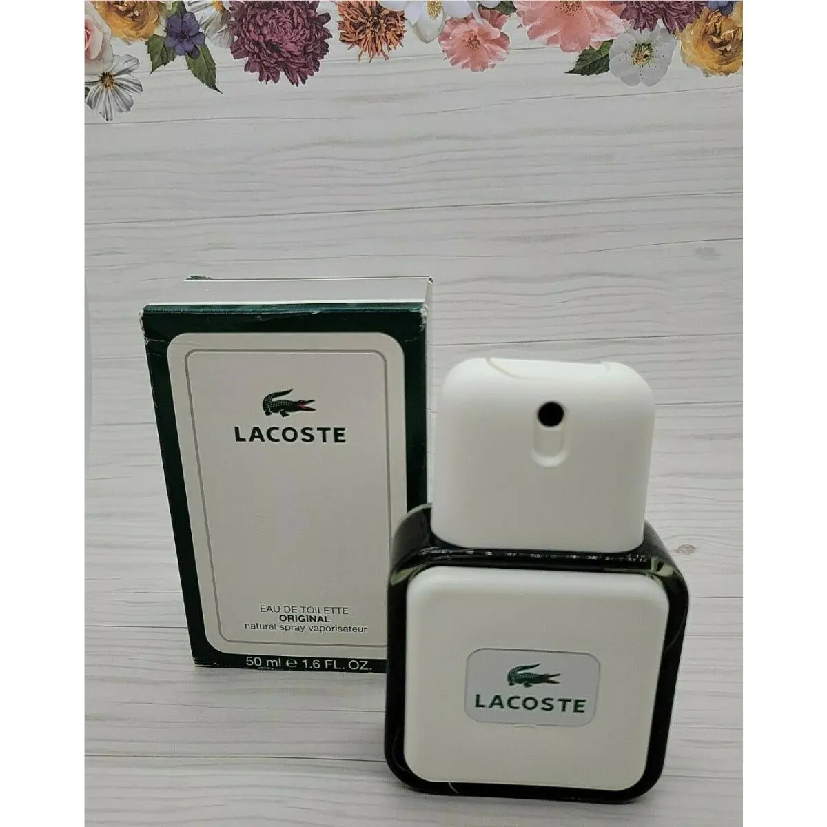 Lacoste Eau De Toilette Edt 1.6oz/50ml Classic Rare