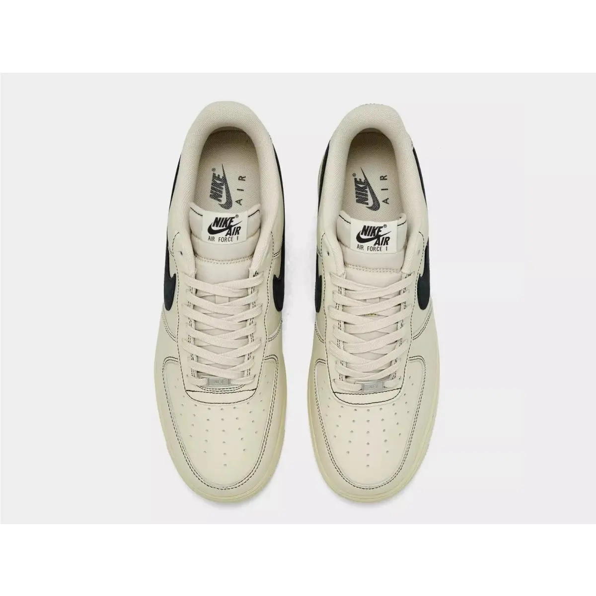 Nike shoes - Nike Air Force 1 - Air Force - HQ2037-200 - Light Khaki/Black (UPC: 198485154018) 1