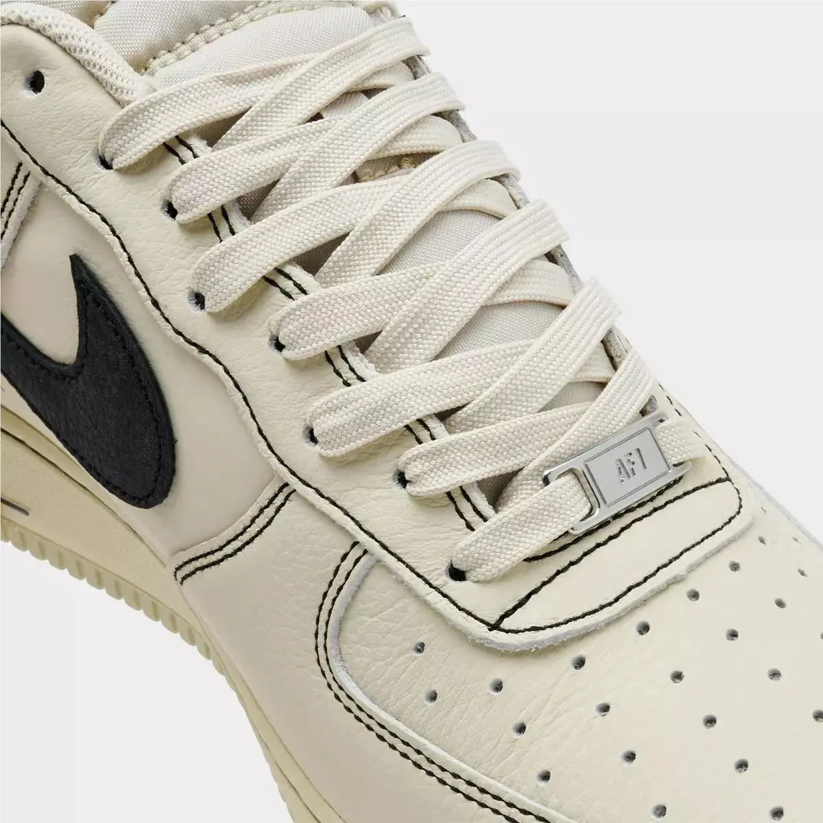 Nike shoes - Nike Air Force 1 - Air Force - HQ2037-200 - Light Khaki/Black (UPC: 198485154018) 2