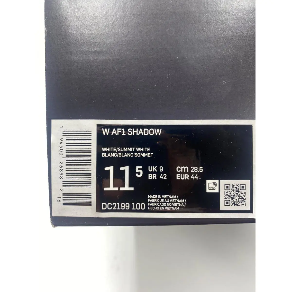 Nike shoes - Nike Air Force 1 Shadow - DC2199 100 - White/Summit White (UPC: 194500268982) 6