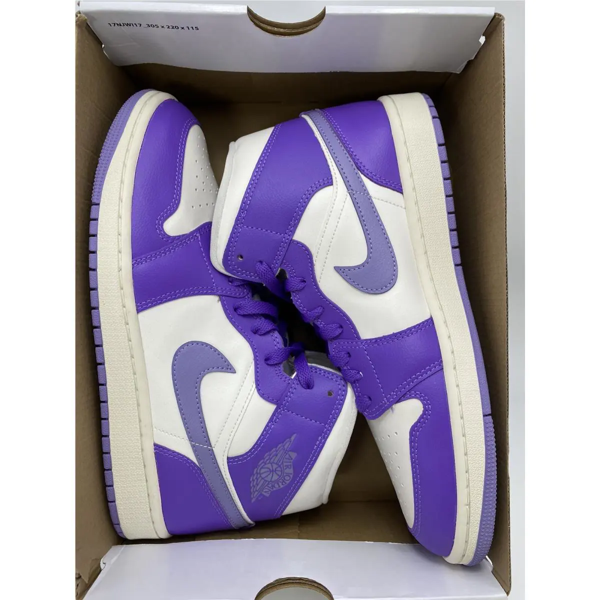 Nike shoes - Nike Air Jordan 1 - Air - BQ6472 504 - Action Grape (UPC: 196608262091) 5