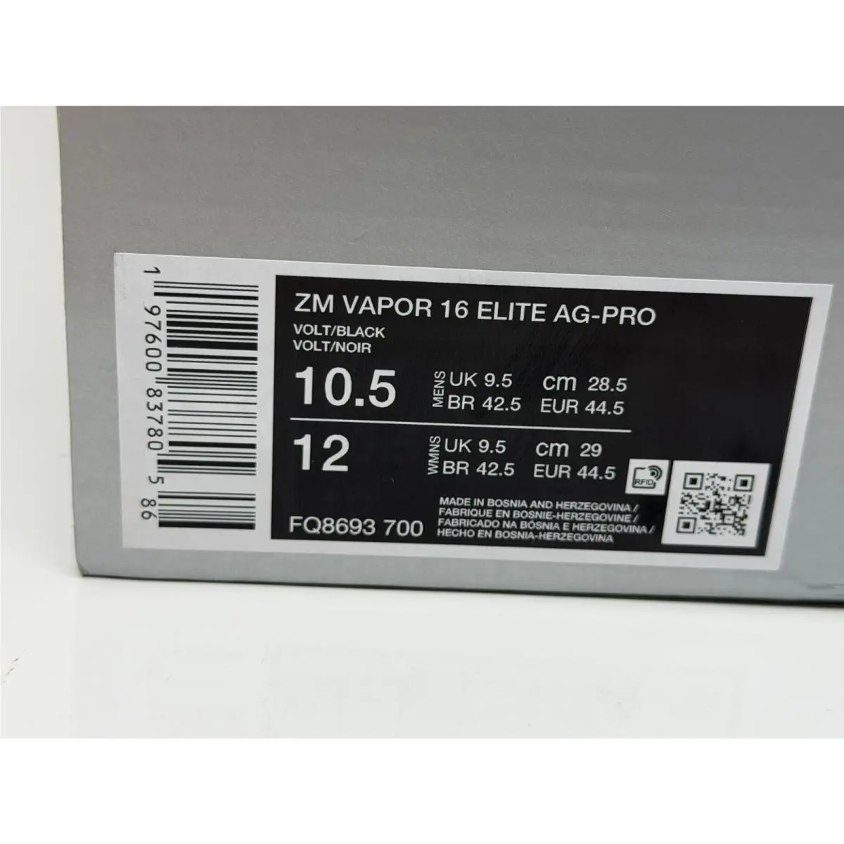 Nike shoes - Nike Zoom Mercurial Vapor 16 Elite AG - FQ8693-700 - Green (UPC: 197600837805) 5