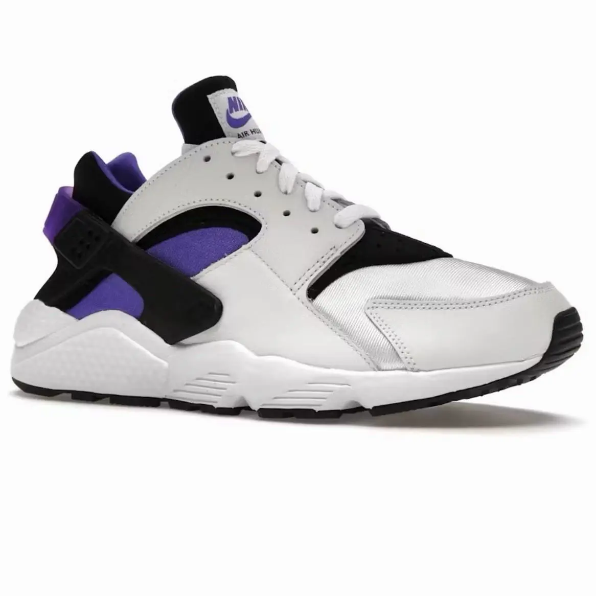 Nike shoes - Nike Air Huarache - Air Huarache - DD1068-108 - White, Manufacturer: White/Hyper Grape/Black 10