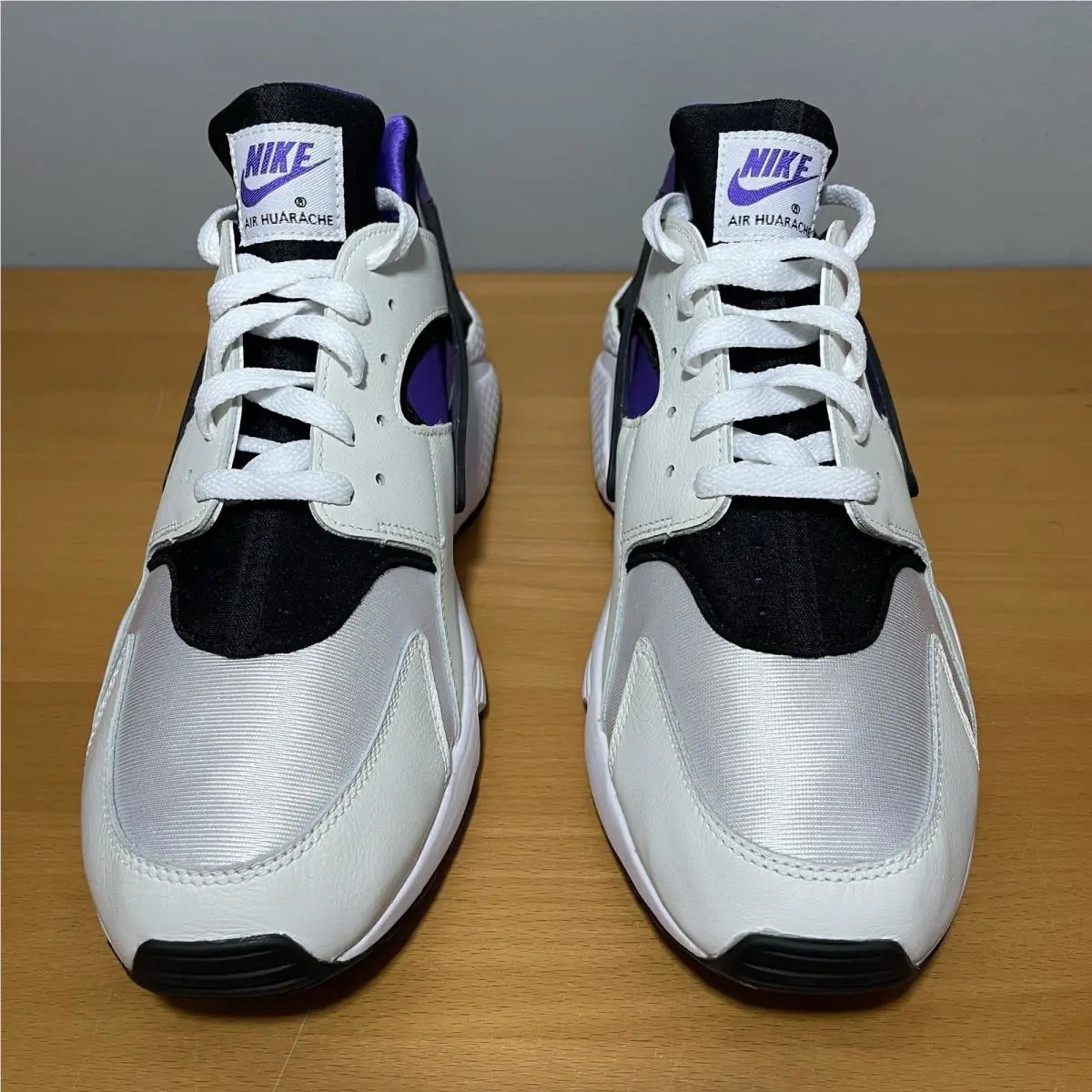 Nike shoes - Nike Air Huarache - Air Huarache - DD1068-108 - White, Manufacturer: White/Hyper Grape/Black 2