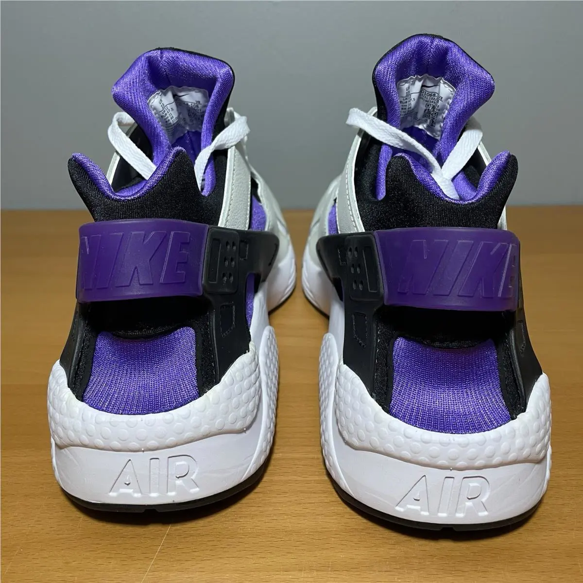 Nike shoes - Nike Air Huarache - Air Huarache - DD1068-108 - White, Manufacturer: White/Hyper Grape/Black 3