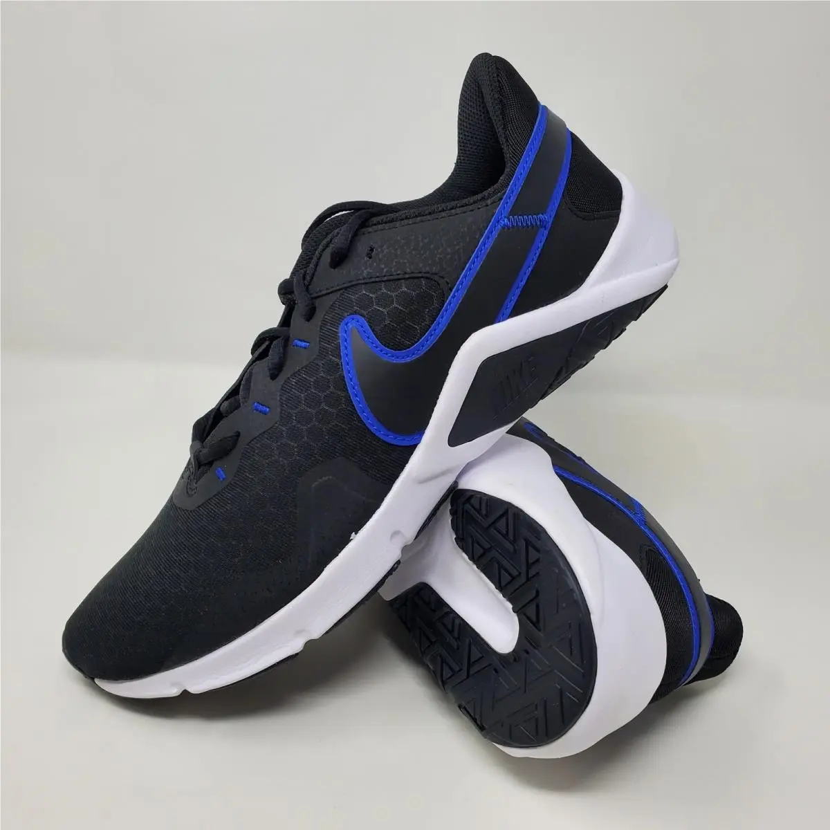 Nike Legend Essential 2 Old Royal Black Blue Sneakers CQ9356-403 Men`s Size 10.5