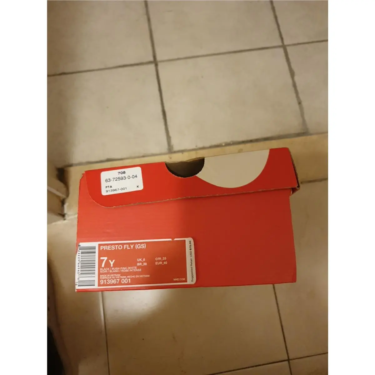 Nike shoes - Nike Presto Fly - Presto Fly - Pink 4