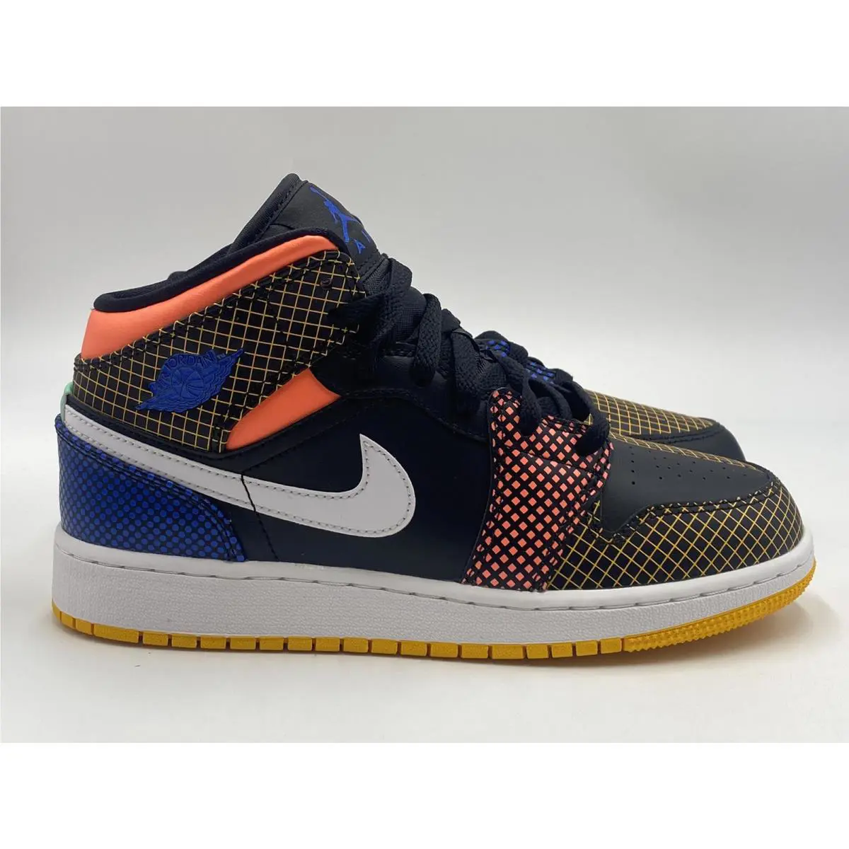 Nike shoes - Air Jordan 1 Mid GS - Black (UPC: 195238349851) 0