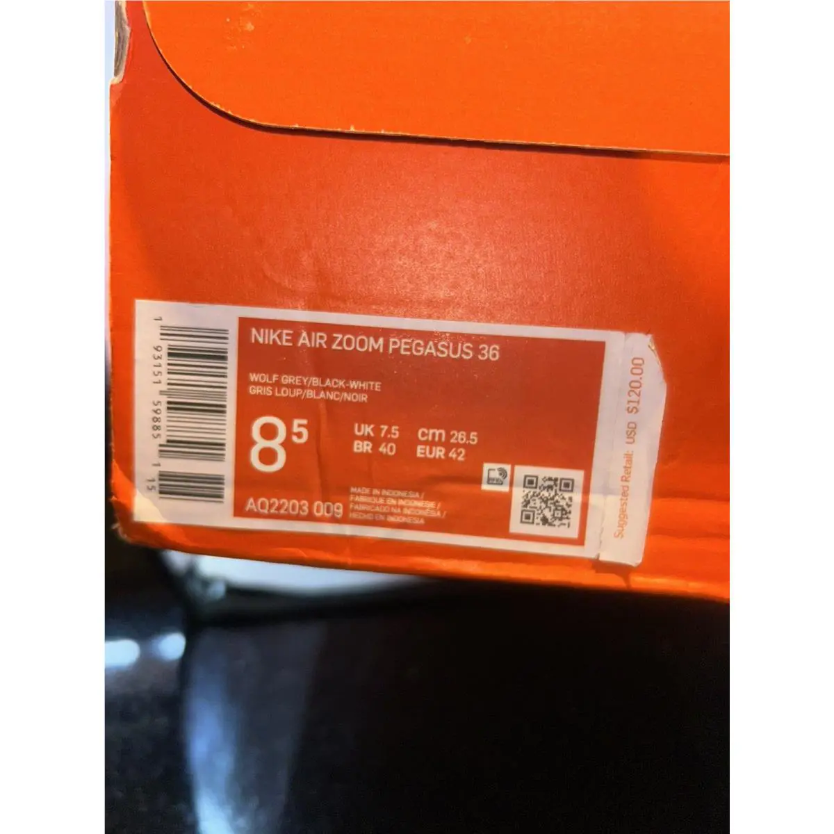 Nike shoes - Nike Air Zoom Pegasus - Air Zoom Pegasus - Gray 3