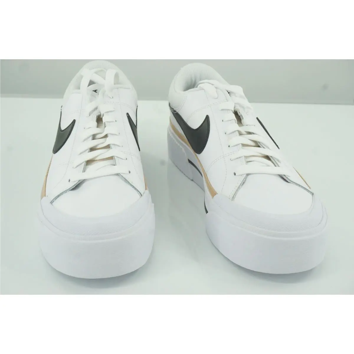 Nike shoes - Court Legacy Lift - Court Legacy Lift - White Black Hemp - White (UPC: 196149219165) 3