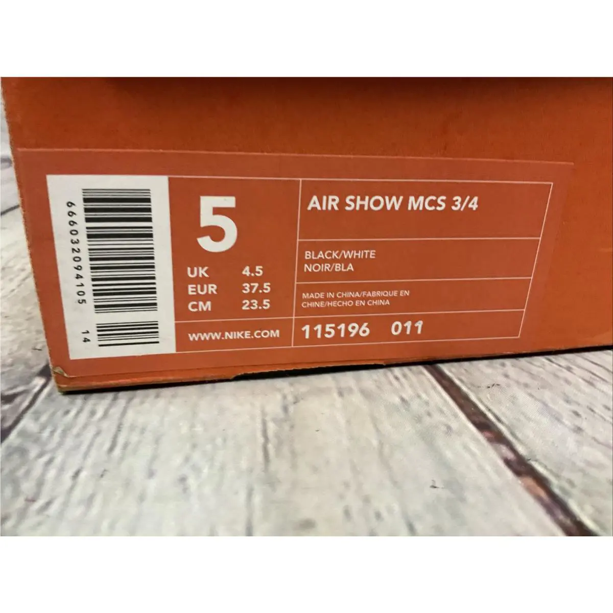 Nike shoes - Nike Air 3 - Air - 115196 011 - Black (UPC: 666032094105) 10