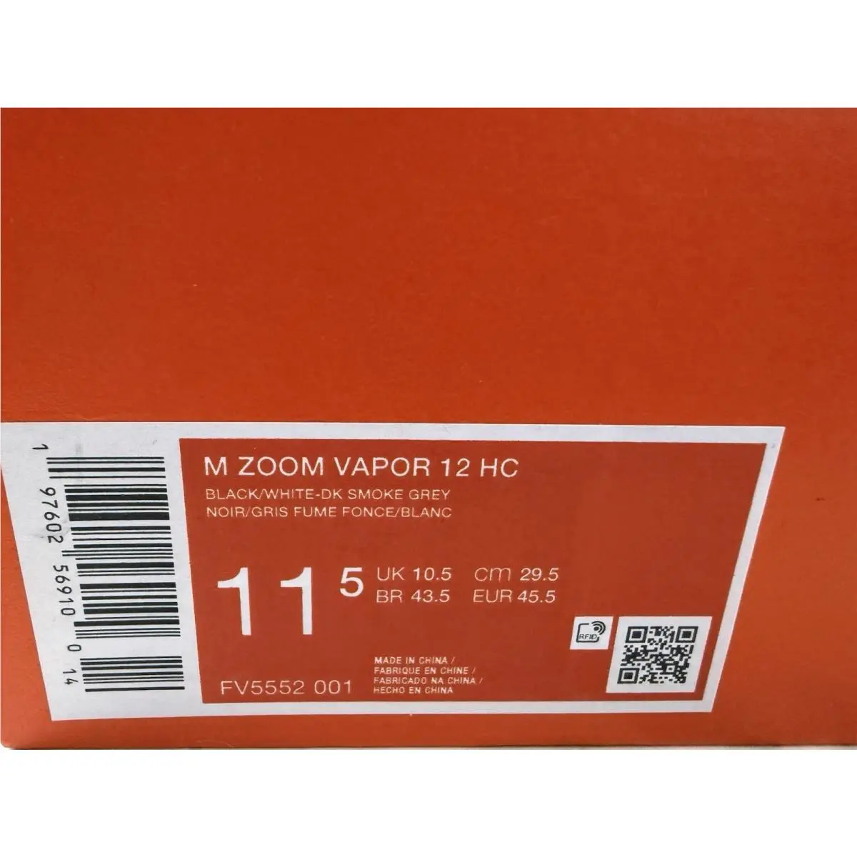 Nike shoes - Nike NikeCourt Vapor 12 - Court Vapor - FV5552-001 - Black 7