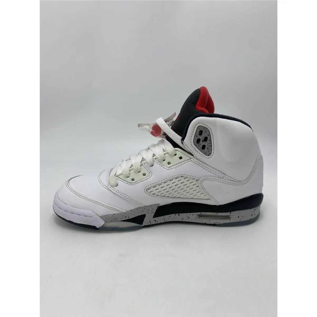 Nike shoes - Air Jordan 5 - Air - 440888 104 - White/University Red-Black (UPC: 886060416858) 1