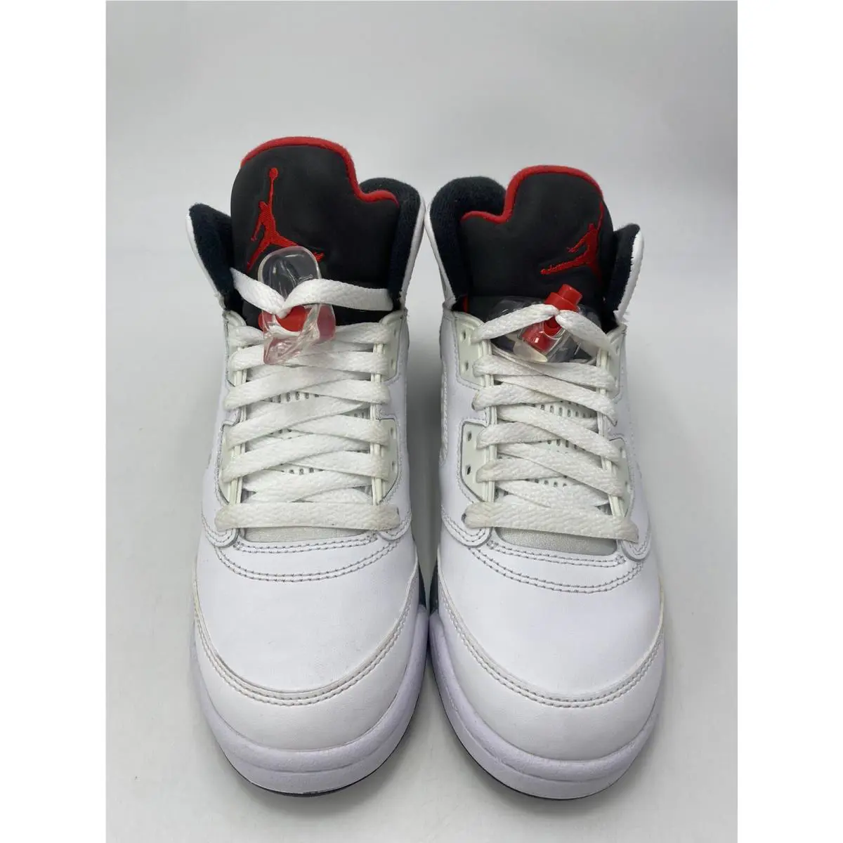 Nike shoes - Air Jordan 5 - Air - 440888 104 - White/University Red-Black (UPC: 886060416858) 3