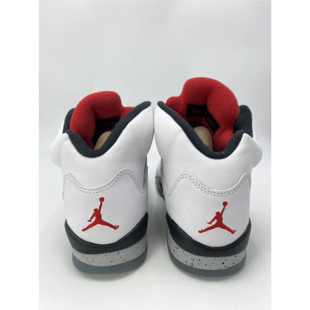 Nike shoes - Air Jordan 5 - Air - 440888 104 - White/University Red-Black (UPC: 886060416858) 4