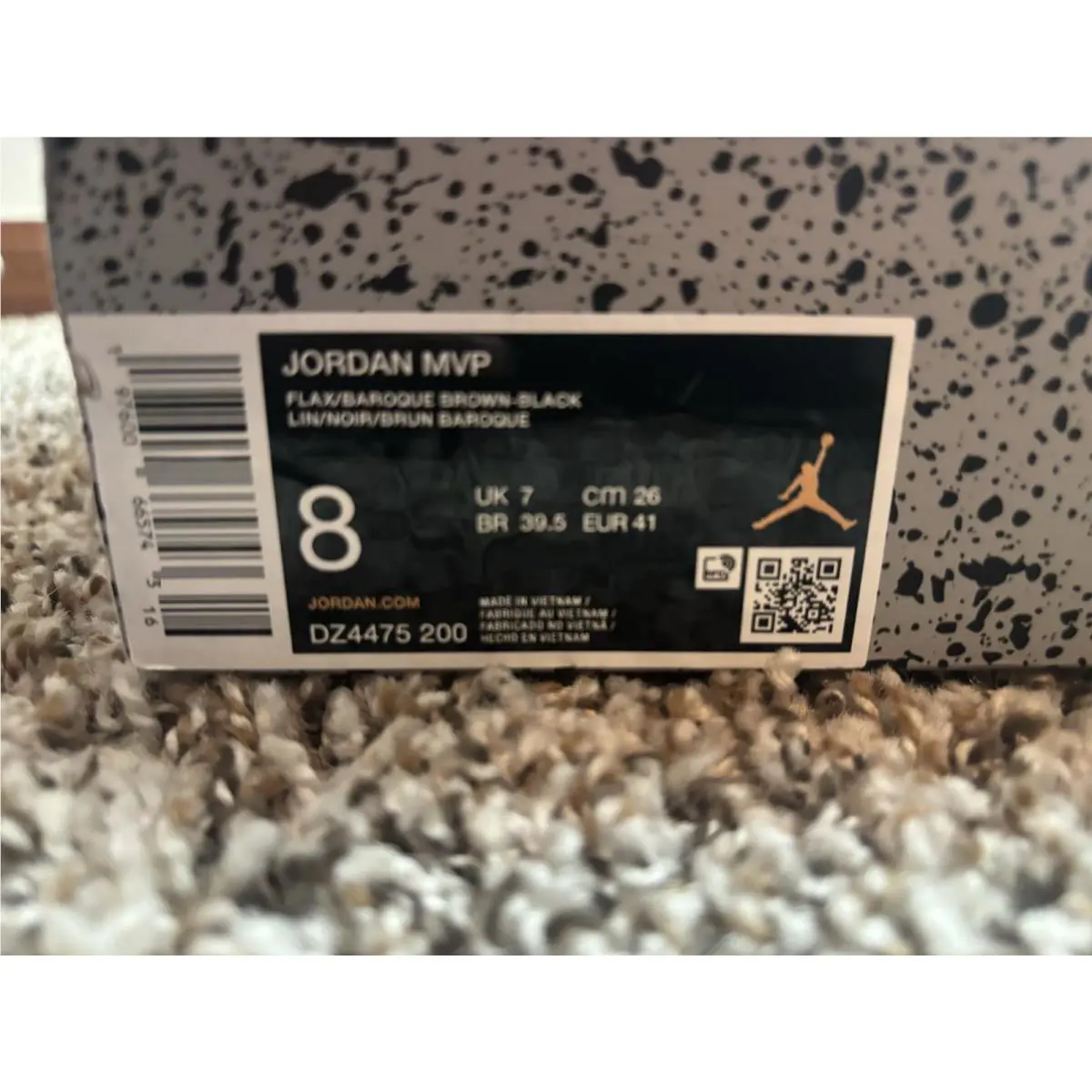 Nike shoes - Jordan MVP - MVP - DZ4475-200 - Flax/Baroque Brown/Black/Sanddrift 0