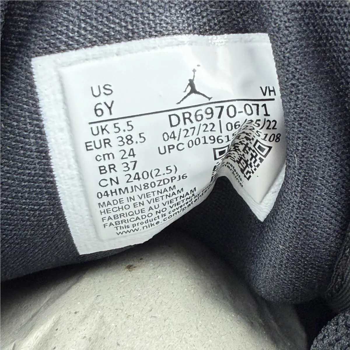 Nike shoes - Air Jordan 1 Low SE - DR6970-071 - Black 7