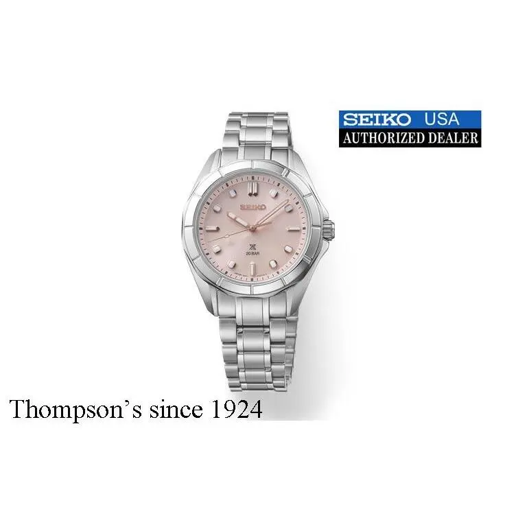 Prospex Sea Series SUR597 Pink Dial by Seiko