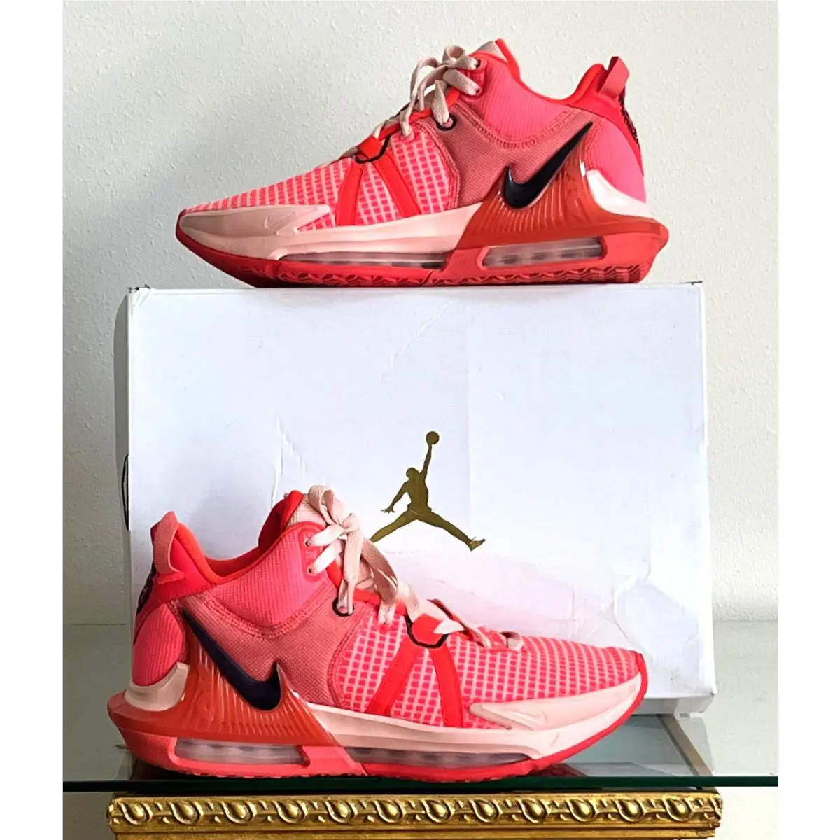 Nike shoes - Nike LeBron 7 - LeBron - Red 4