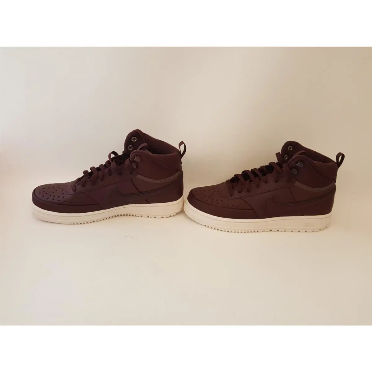 Nike shoes - Nike Court Vision Mid - Court Vision Mid - BURGUNDY 9