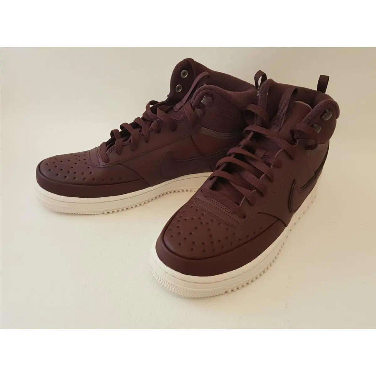 Nike shoes - Nike Court Vision Mid - Court Vision Mid - BURGUNDY 5