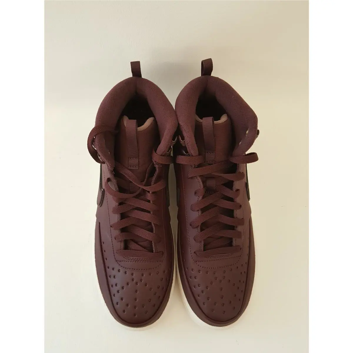 Nike shoes - Nike Court Vision Mid - Court Vision Mid - BURGUNDY 6