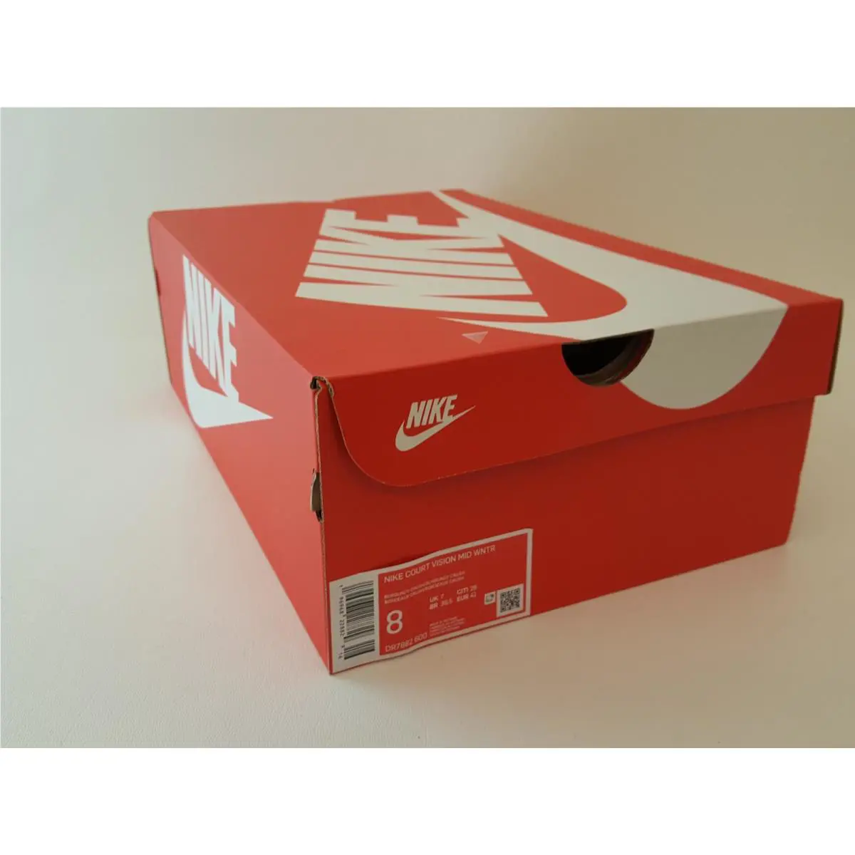 Nike shoes - Nike Court Vision Mid - Court Vision Mid - BURGUNDY 1