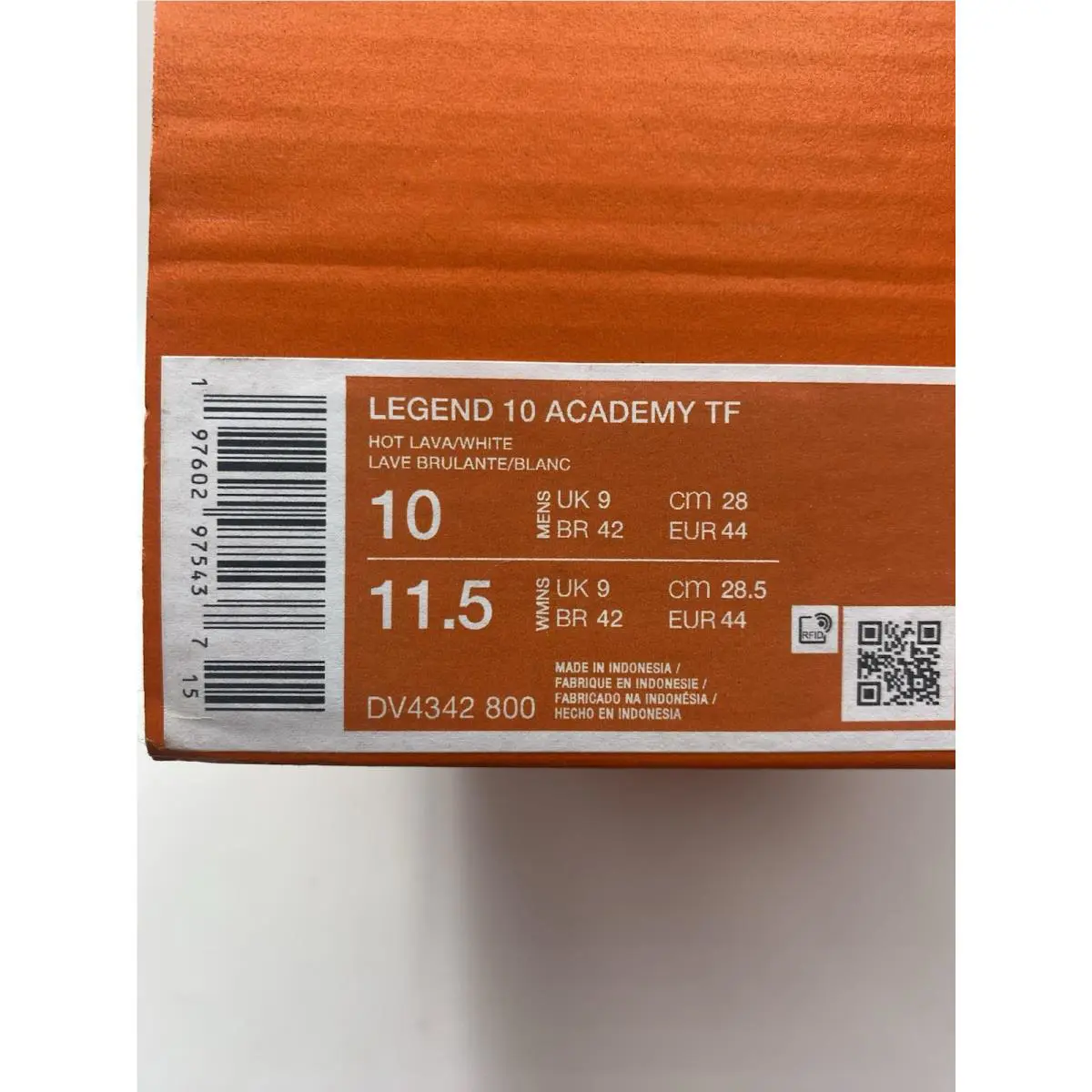 Nike shoes - Nike Legend - Legend - DV4342 800 - Hot Lava/White (UPC: 197602975437) 6