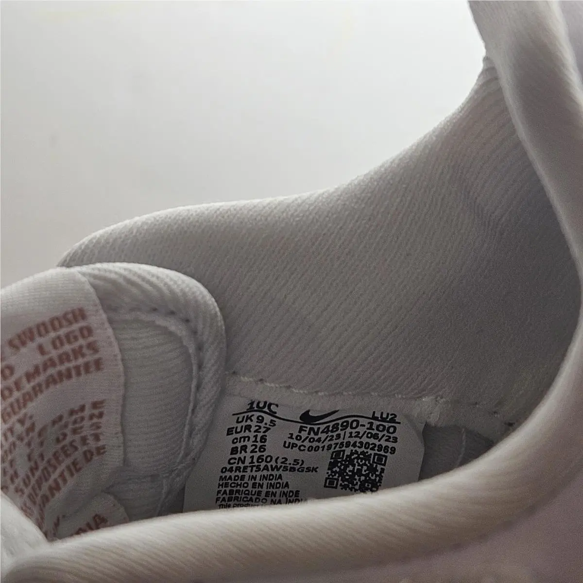 Nike shoes - Nike Force 1 - Force - White (UPC: 197594302969) 13